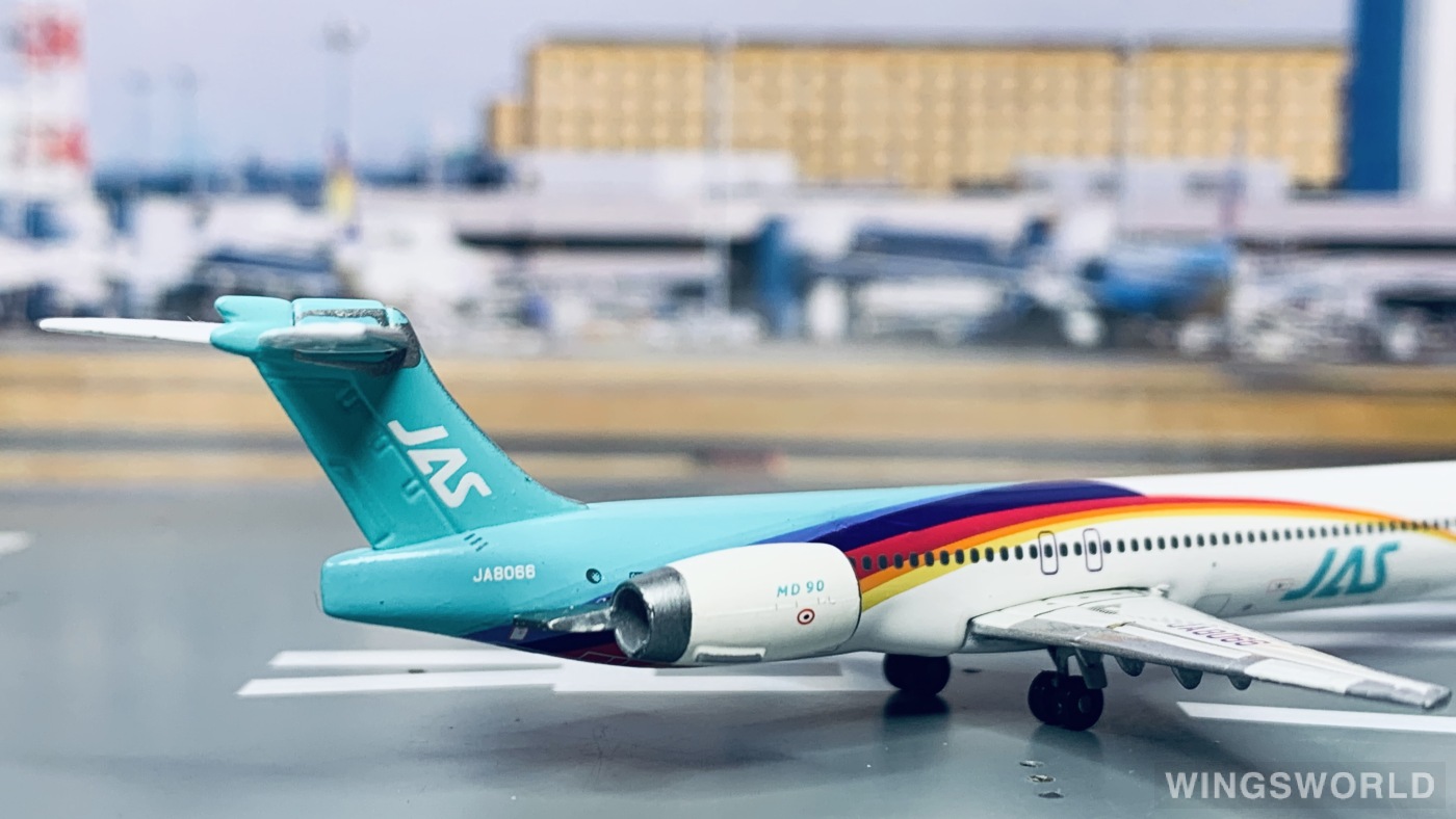 Phoenix 1:400 PH10045 JAS 日本佳速航空 McDonnell Douglas MD-90 JA8066
