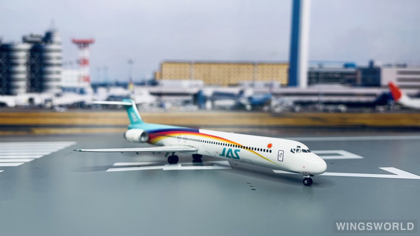 Phoenix 1:400 PH10045 JAS 日本佳速航空 McDonnell Douglas MD-90 JA8066