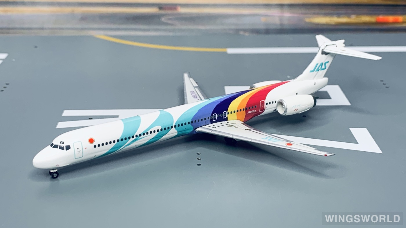 Phoenix 1:400 PH10019 JAS 日本佳速航空 McDonnell Douglas MD-90 JA8064