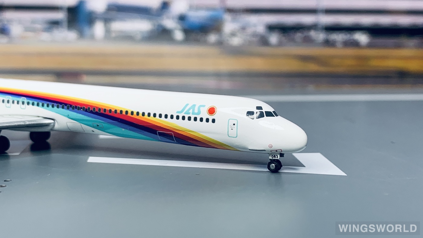 Phoenix 1:400 PH10020 JAS 日本佳速航空 McDonnell Douglas MD-90 JA8063