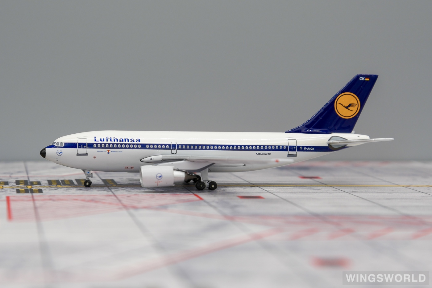AeroClassics 1:400 AC4DAICK Lufthansa 汉莎航空 Airbus A310-200 D-AICK