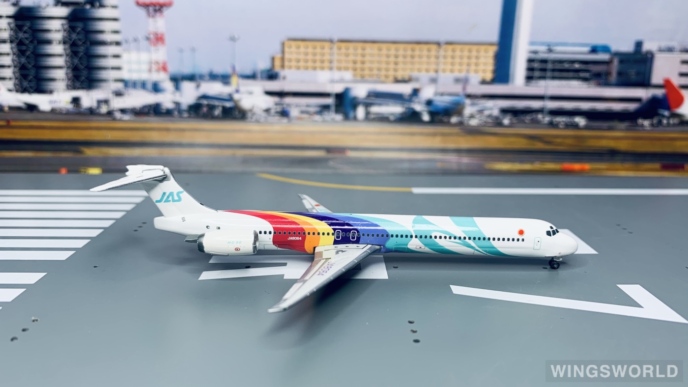 Phoenix 1:400 PH10019 JAS 日本佳速航空 McDonnell Douglas MD-90 JA8064