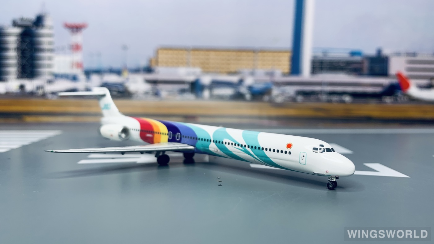 Phoenix 1:400 PH10019 JAS 日本佳速航空 McDonnell Douglas MD-90 JA8064