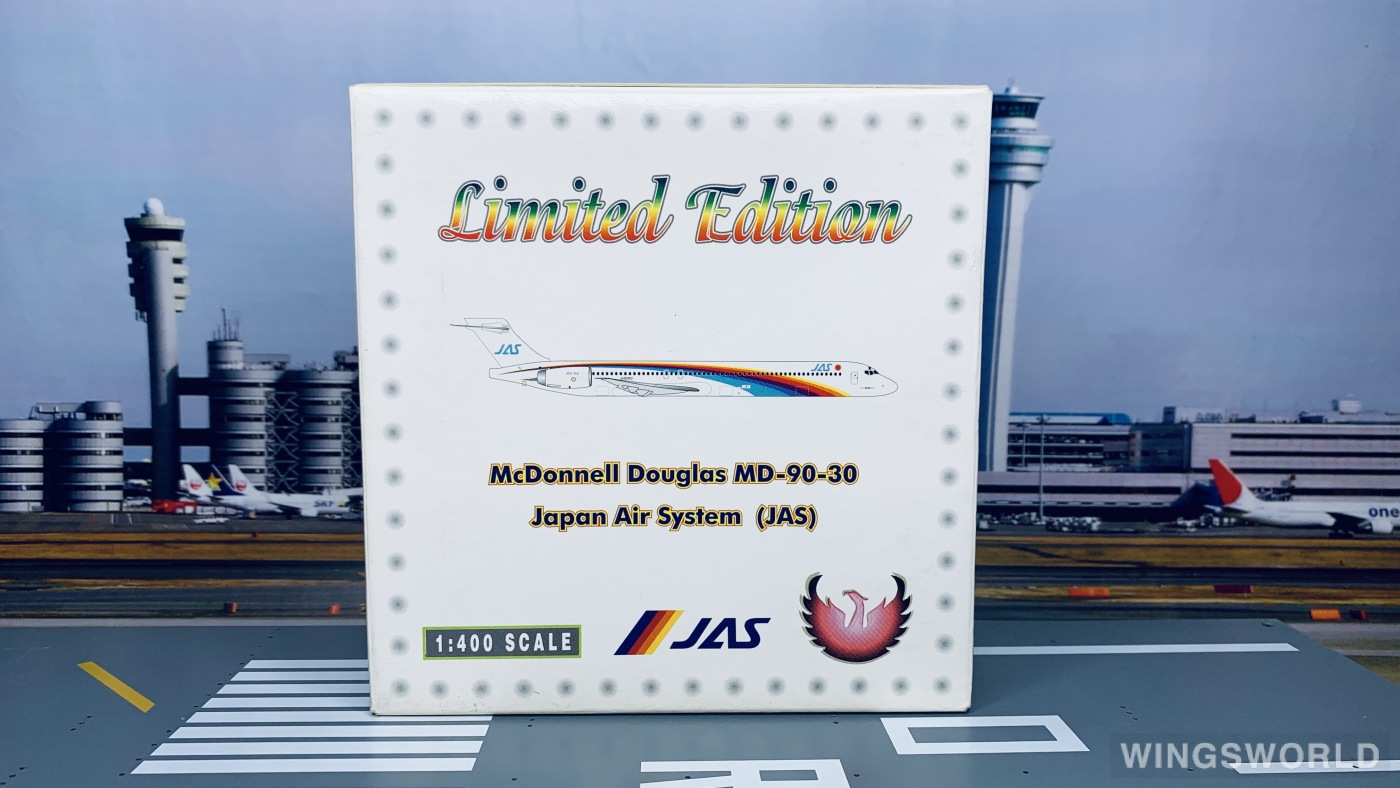 Phoenix 1:400 PH10020 JAS 日本佳速航空 McDonnell Douglas MD-90 JA8063