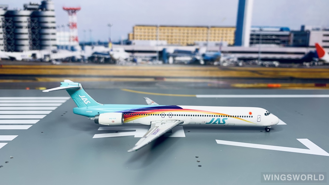 Phoenix 1:400 PH10045 JAS 日本佳速航空 McDonnell Douglas MD-90 JA8066