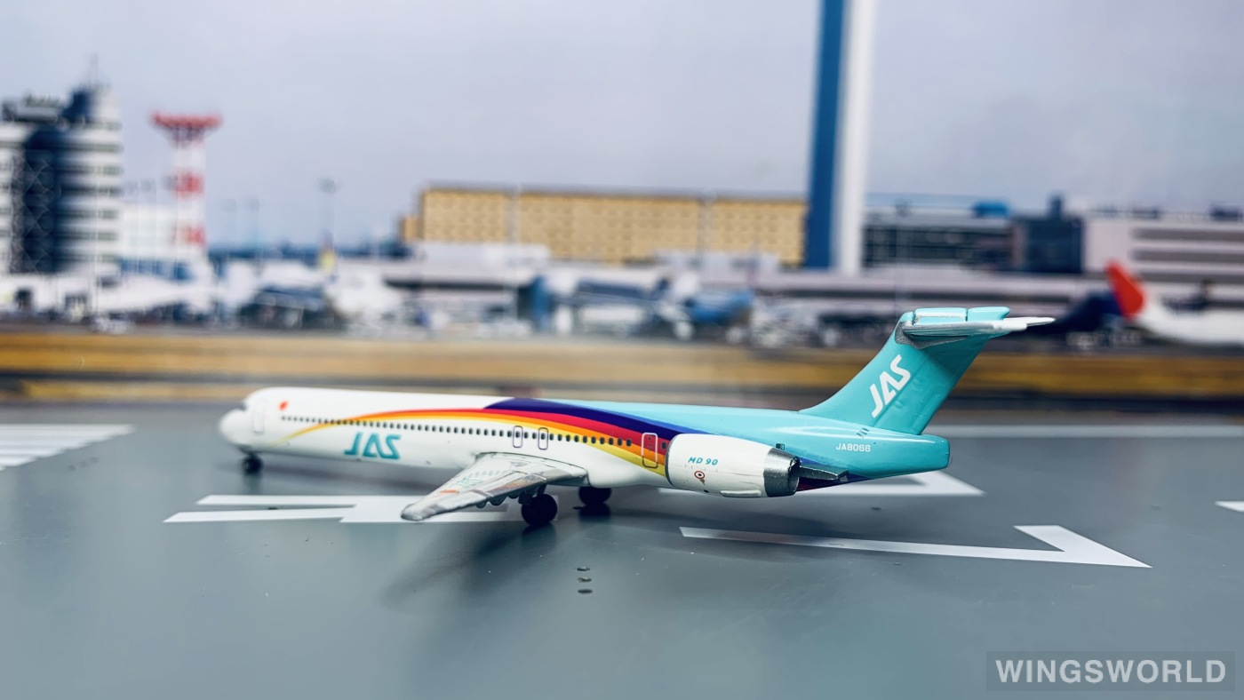 Phoenix 1:400 PH10045 JAS 日本佳速航空 McDonnell Douglas MD-90 JA8066