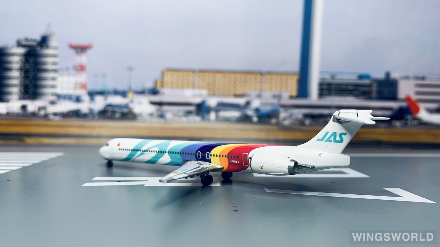 Phoenix 1:400 PH10019 JAS 日本佳速航空 McDonnell Douglas MD-90 JA8064