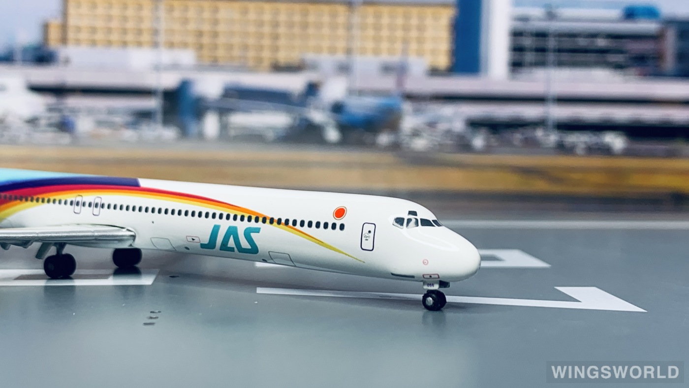 Phoenix 1:400 PH10045 JAS 日本佳速航空 McDonnell Douglas MD-90 JA8066