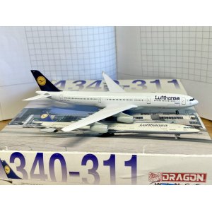 Lufthansa 汉莎航空 Airbus A340-300 D-AIGB 1990s colors. Named 