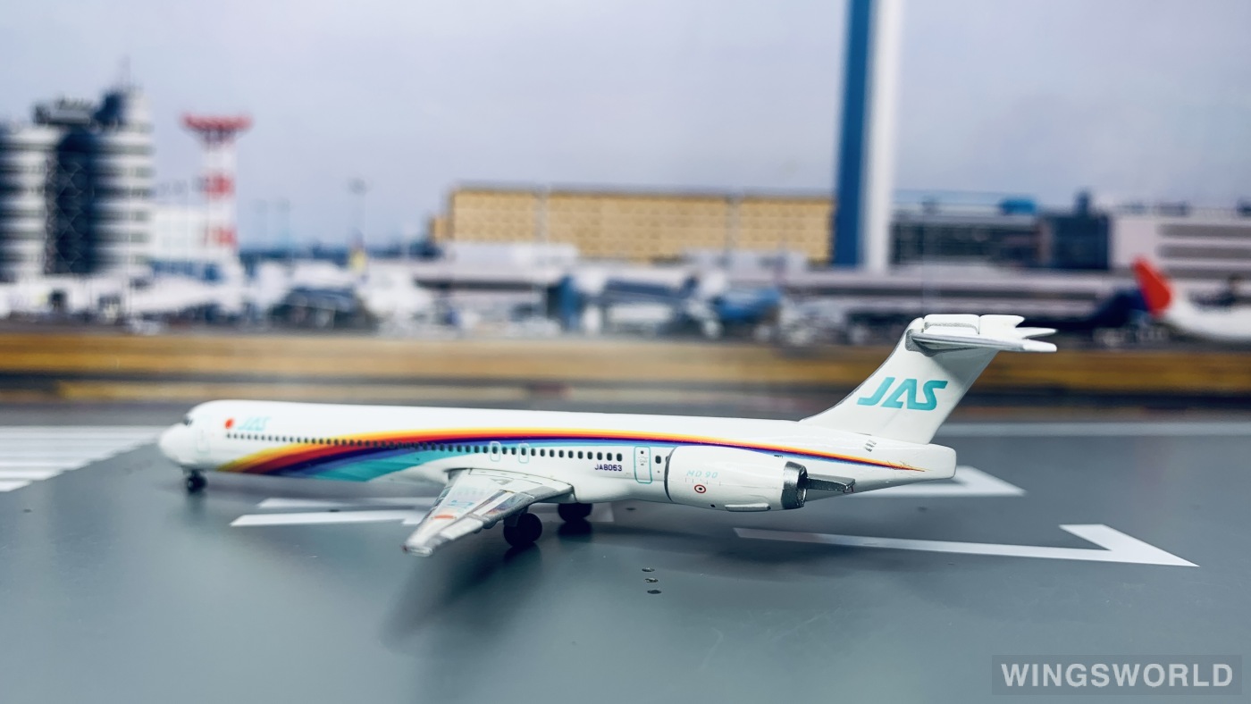 Phoenix 1:400 PH10020 JAS 日本佳速航空 McDonnell Douglas MD-90 JA8063