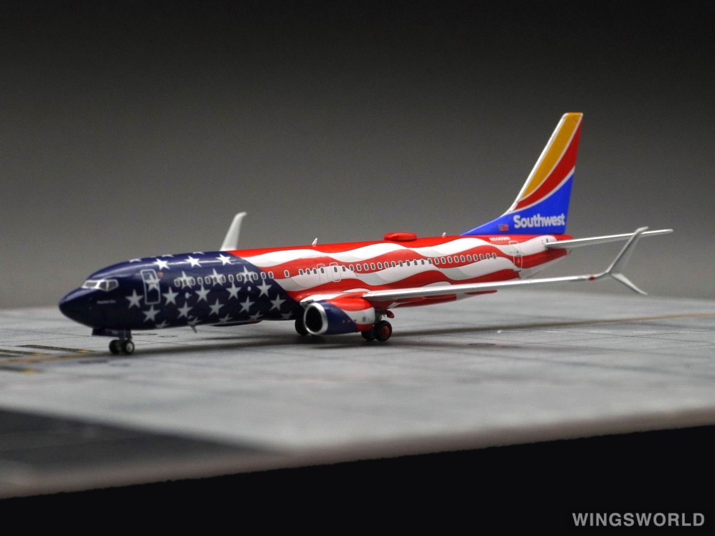 NGmodels 1:400 NG58110 Southwest Airlines 美国西南航空 Boeing 737-800 N500WR