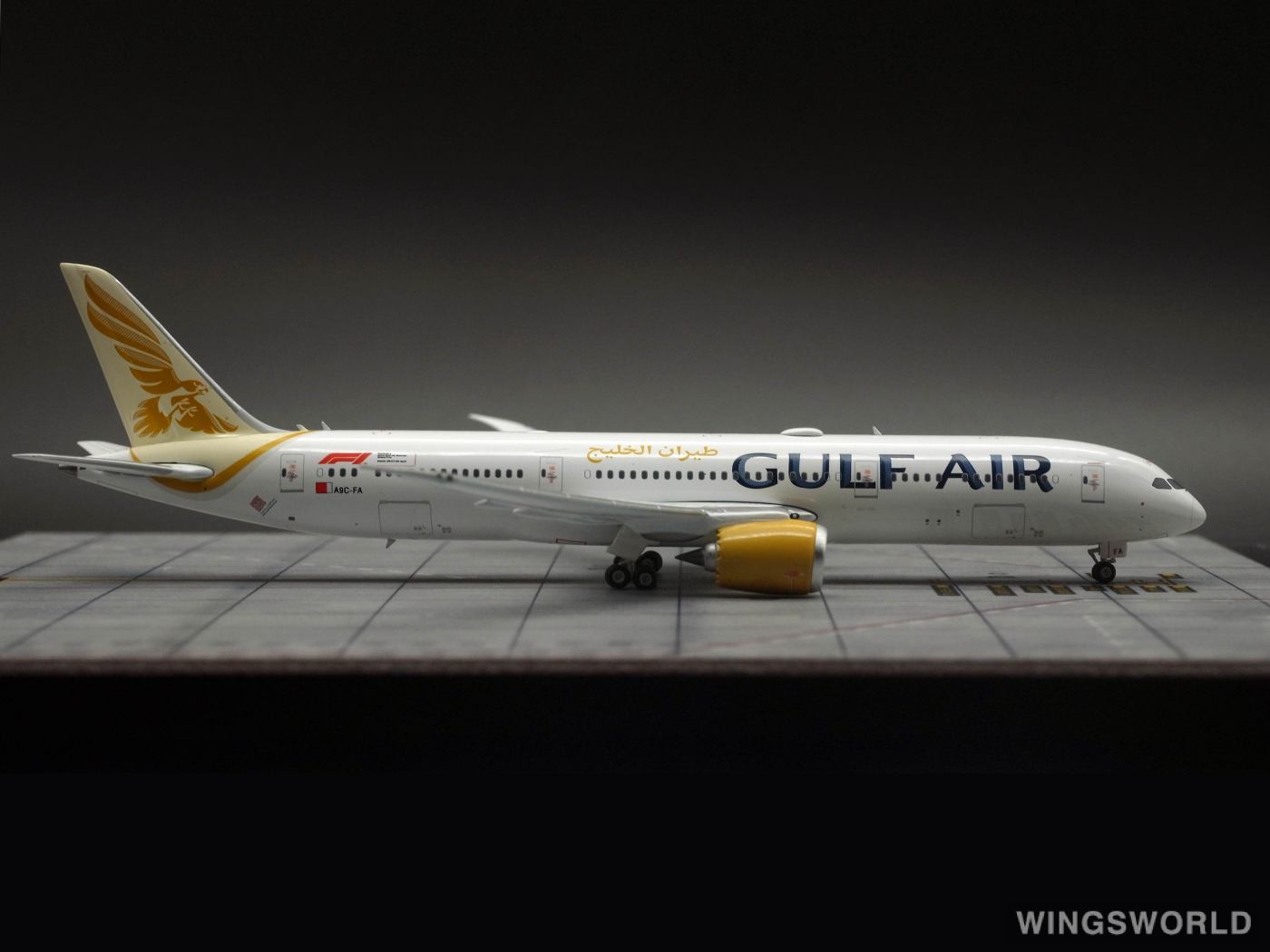 Phoenix 1:400 PH04197 Gulf Air 海湾航空 Boeing 787-9 A9C-FA