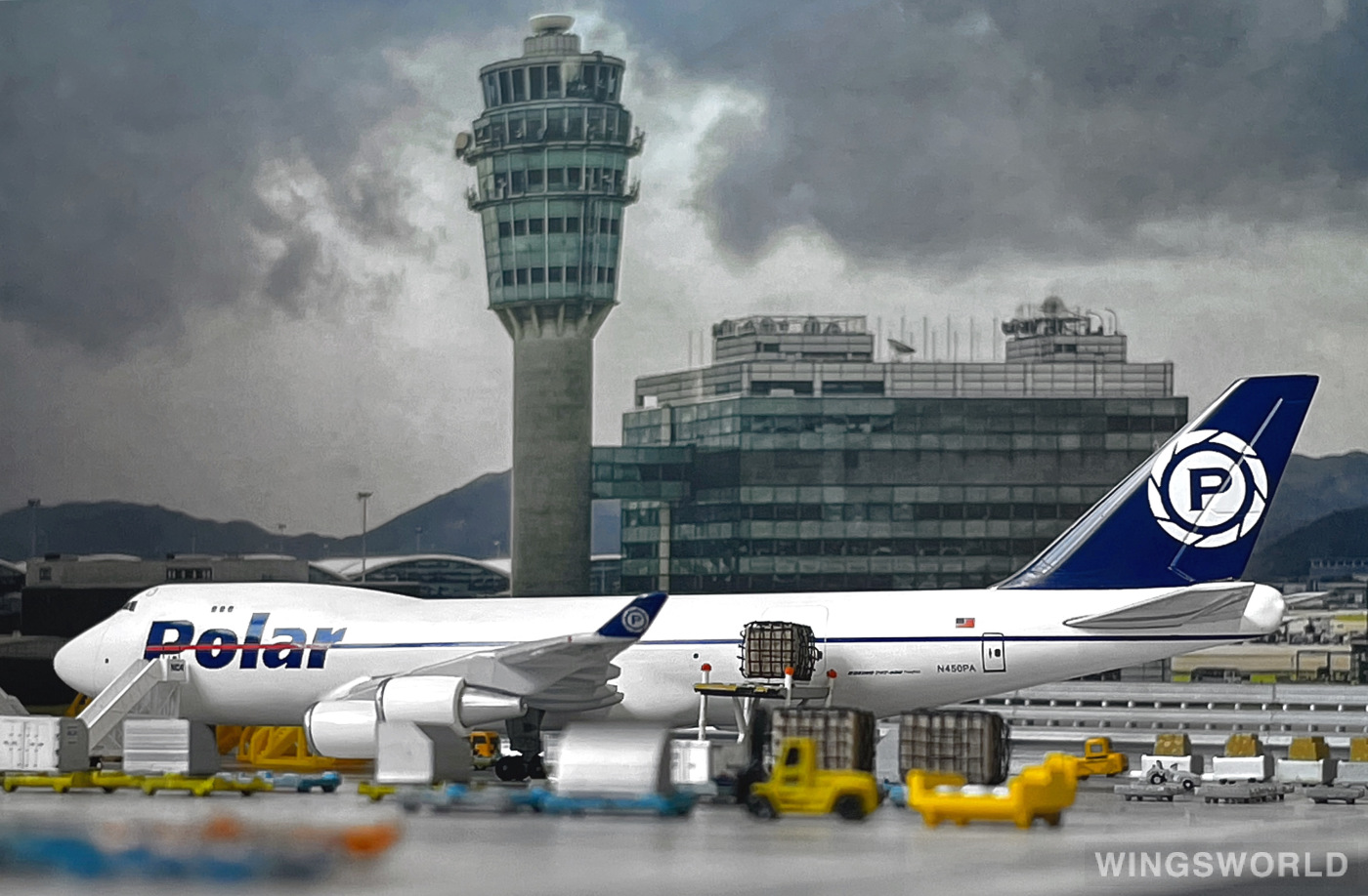 Lysia 1:400 65033 Polar Air Cargo 博立货运航空 Boeing 747-400 N450PA