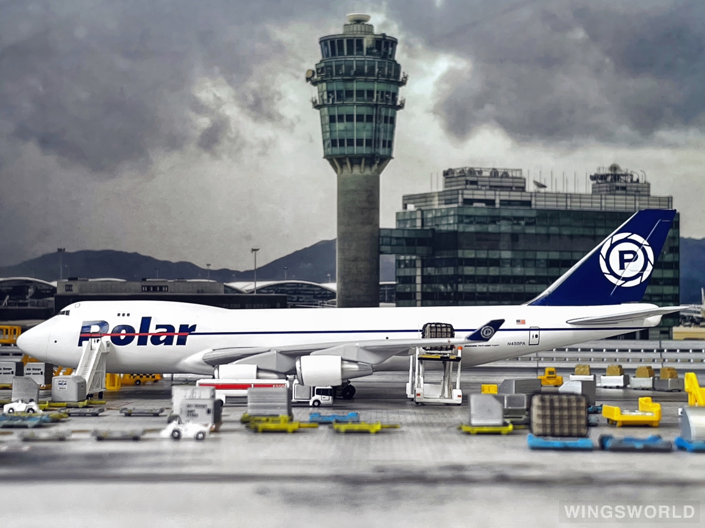 Lysia 1:400 65033 Polar Air Cargo 博立货运航空 Boeing 747-400 N450PA
