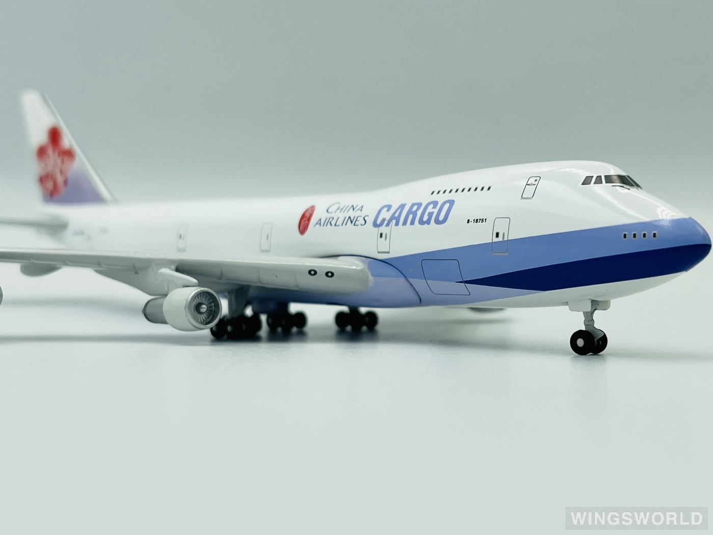 Geminijets 1:400 GJCAL127 China Airlines 中华航空 Boeing 747-200 B-18751