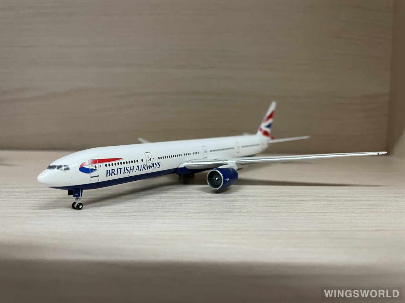 Geminijets 1:400 GJBAW900 British Airways 英国航空 Boeing 777-300 G-BAER