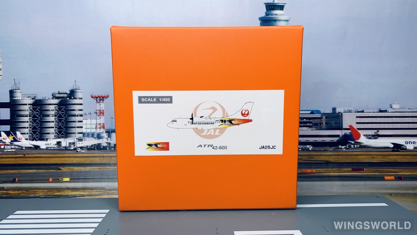 JC Wings 1:400 EW4AT4002 Japan Air Commuter ATR 42 JA05JC