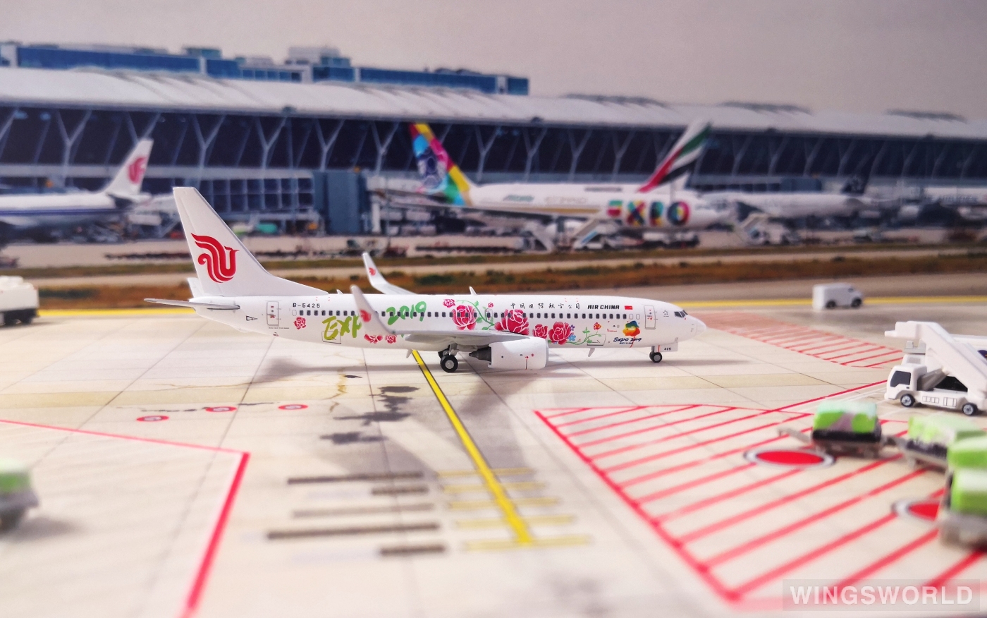 JC Wings 1:400 XX4056 Air China 中国国际航空 Boeing 737-800 B-5425