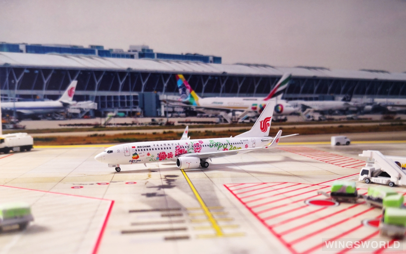 JC Wings 1:400 XX4056 Air China 中国国际航空 Boeing 737-800 B-5425