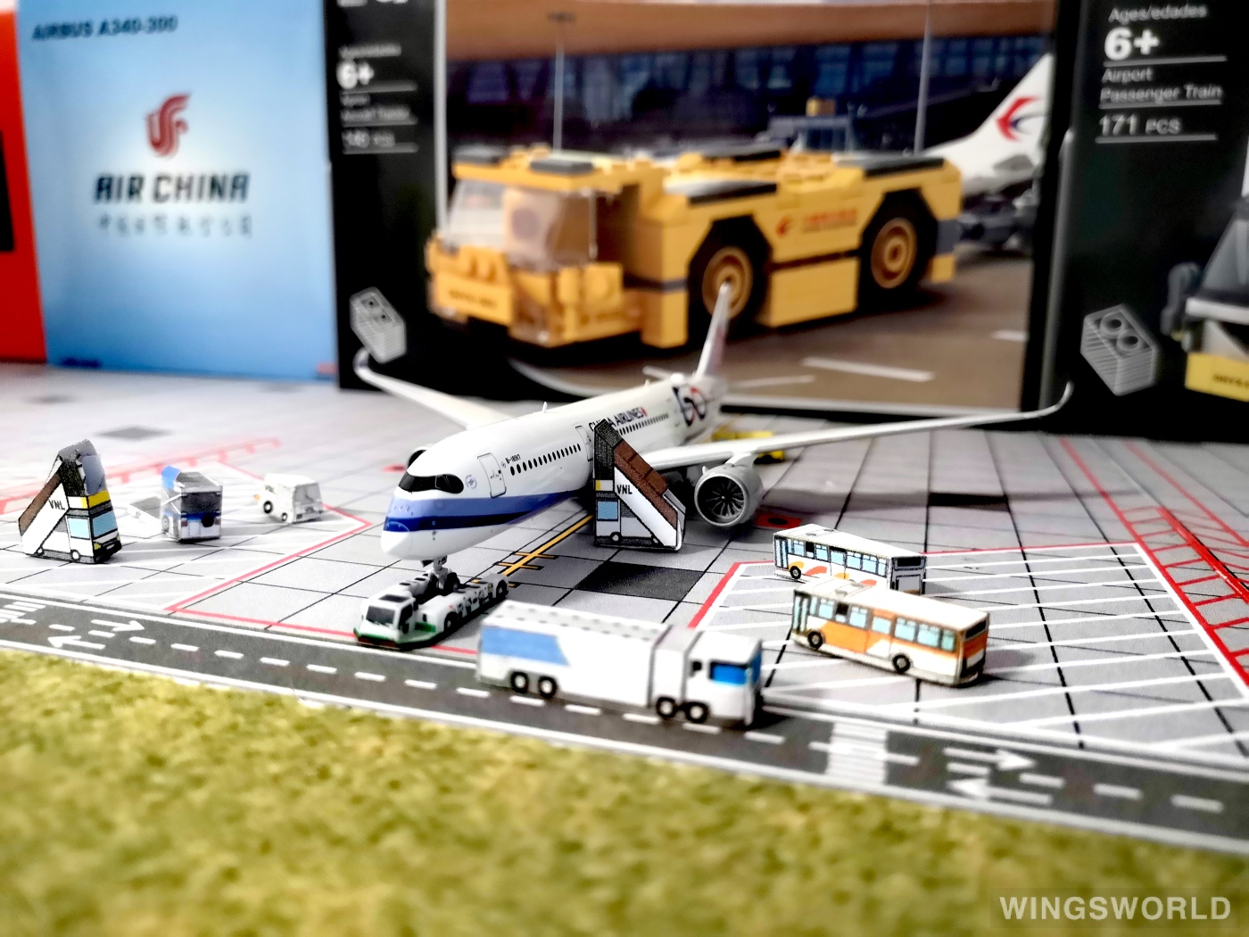 JC Wings 1:400 XX4168 China Airlines 中华航空 Airbus A350-900 B-18917