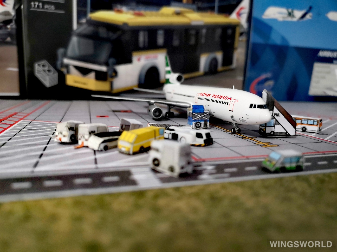 JC Wings 1:400 XX4093 Cathay Pacific 国泰航空 Lockheed L-1011 TriStar VR-HOK