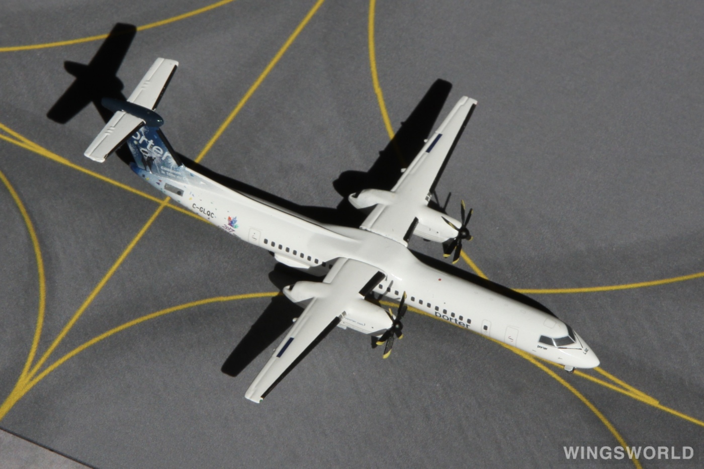 Geminijets 1:400 GJPOE1519 Porter Airlines 波特航空 Bombardier Dash 8-400 C-GLQC