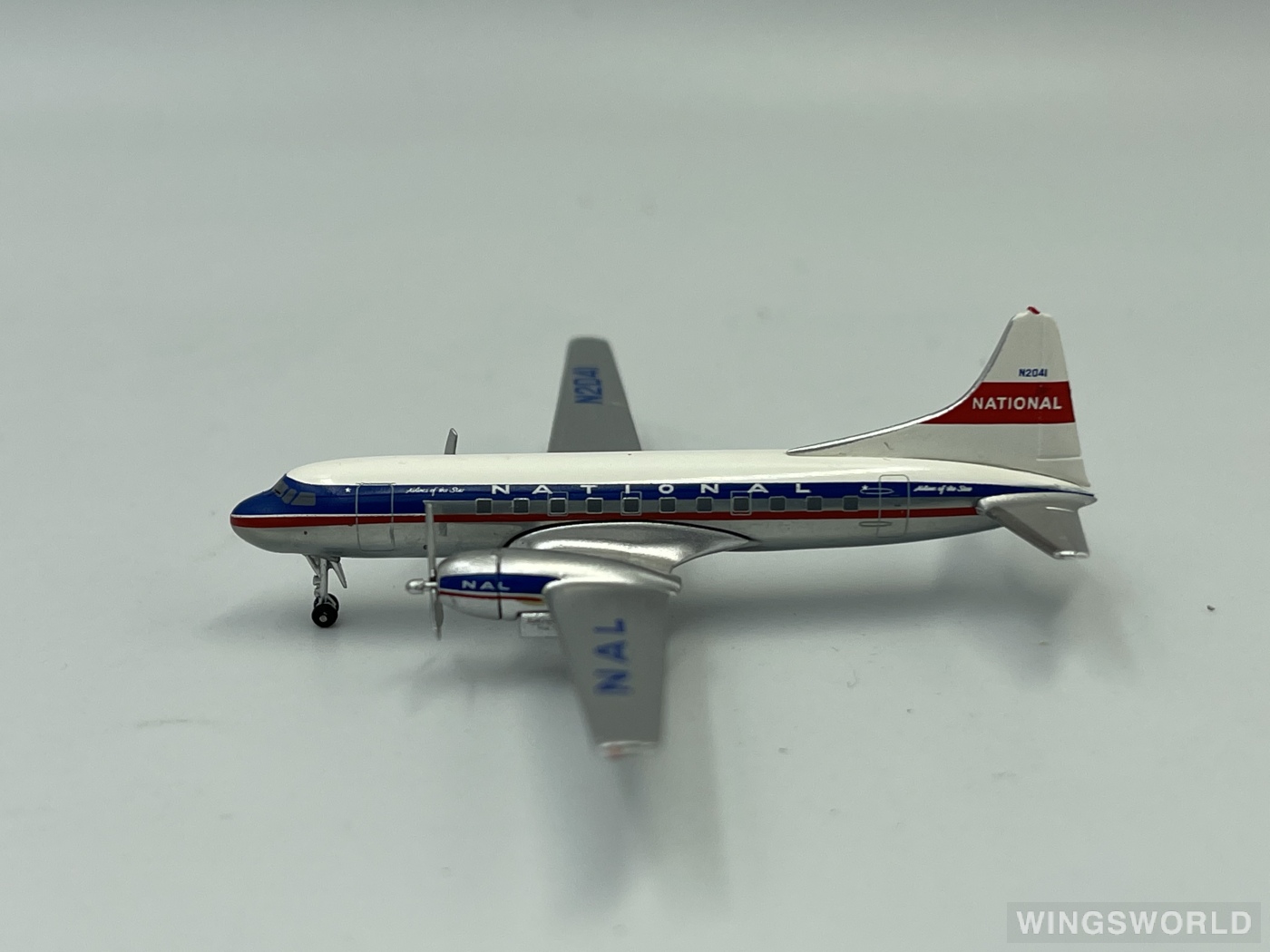 AeroClassics 1:400 ACN2041 National Airlines Convair CV-440 N2041