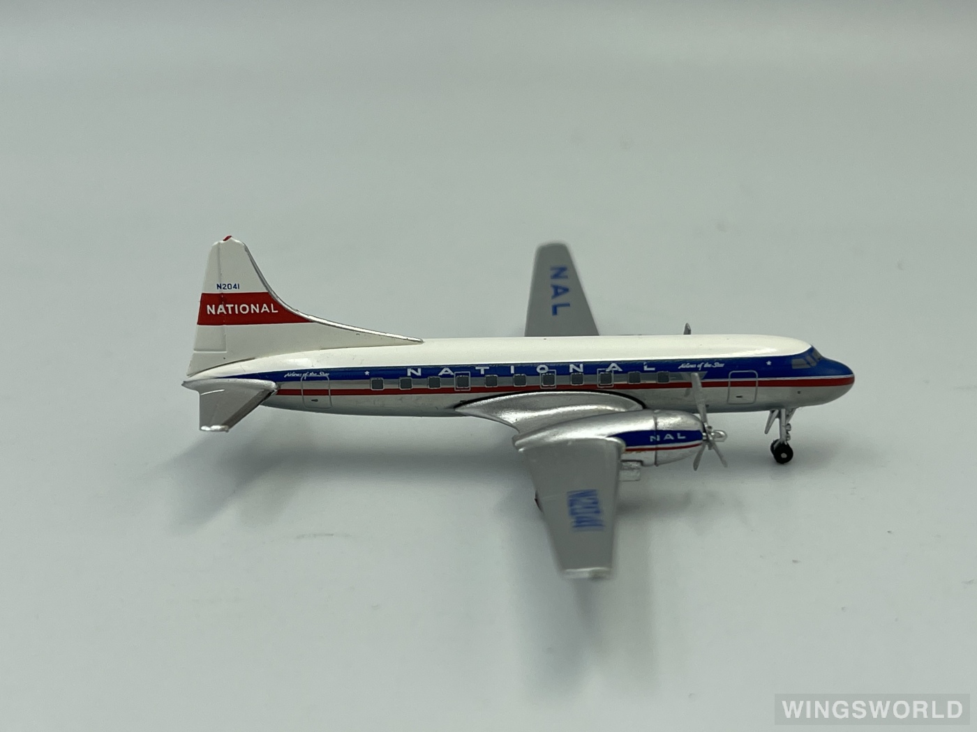 AeroClassics 1:400 ACN2041 National Airlines Convair CV-440 N2041
