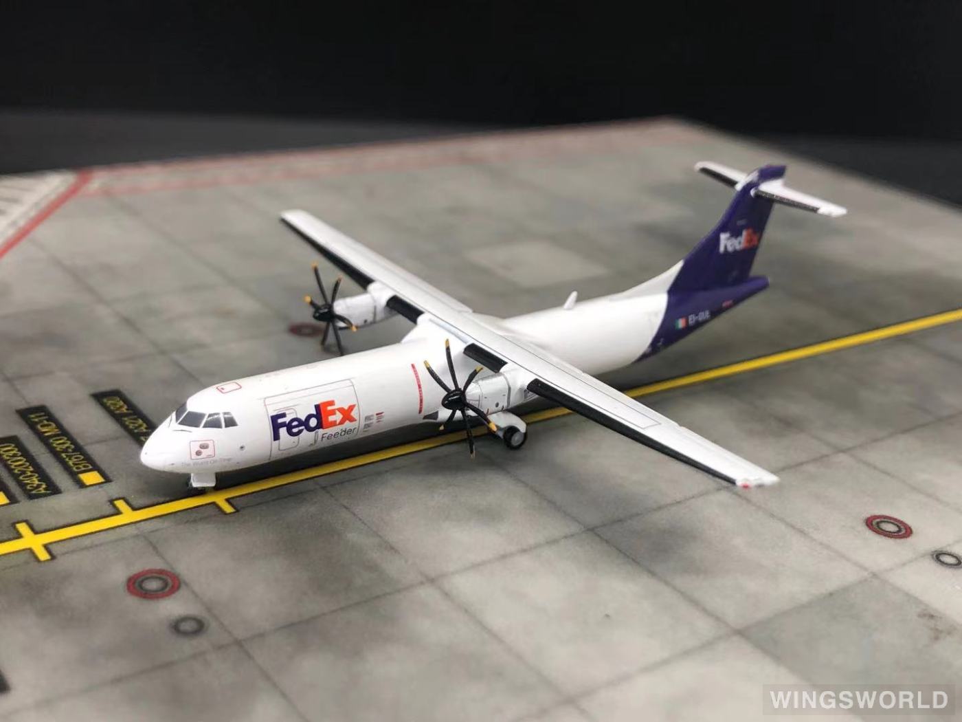 Geminijets 1:400 GJFDX1986 FedEx 联邦快递 ATR 72 EI-GUL