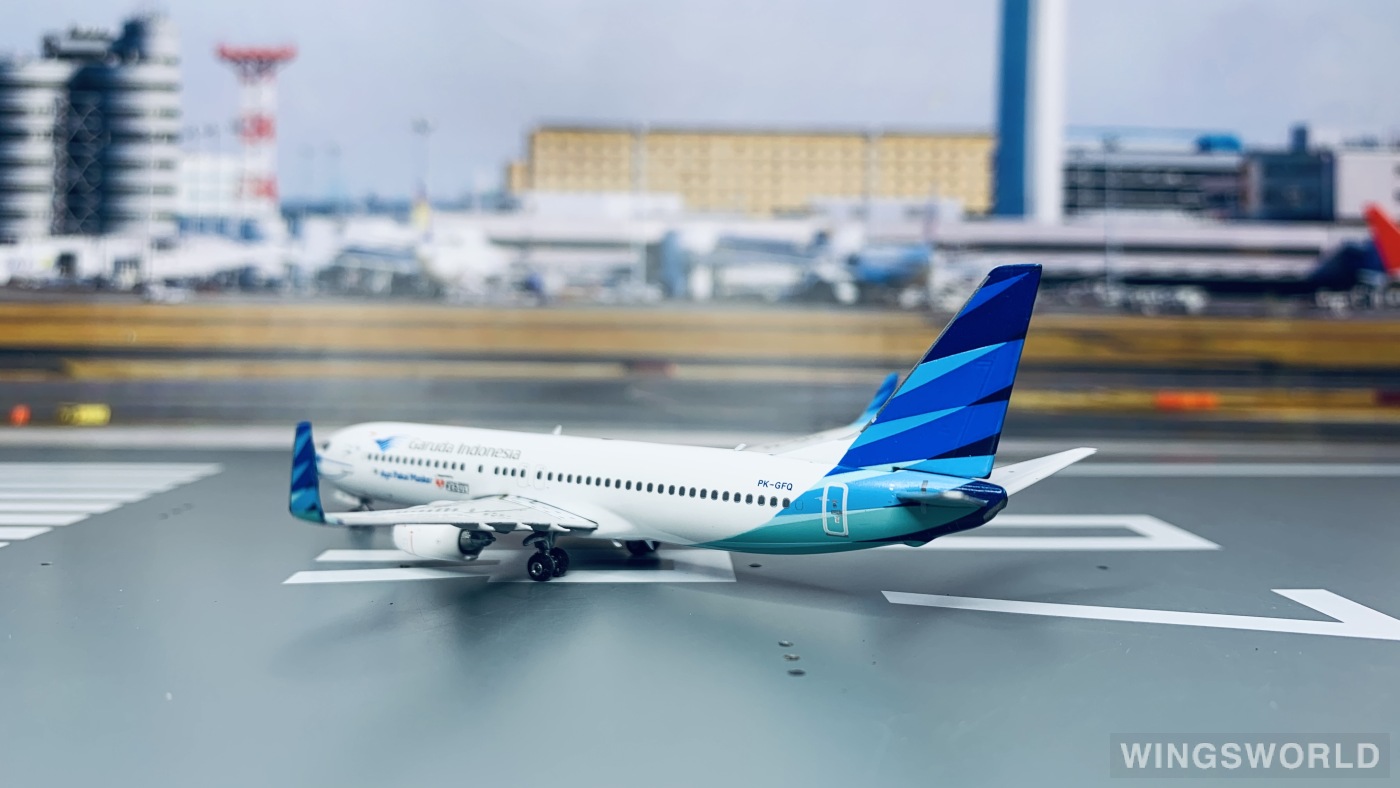 Phoenix 1:400 PH11691 Garuda Indonesia 印度尼西亚鹰航 Boeing 737-800 PK-GFQ