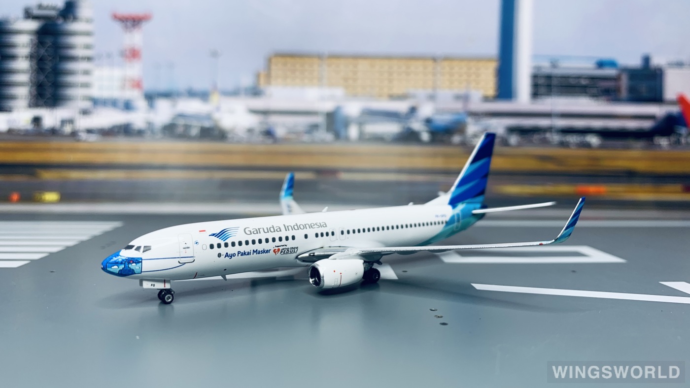 Phoenix 1:400 PH11691 Garuda Indonesia 印度尼西亚鹰航 Boeing 737-800 PK-GFQ