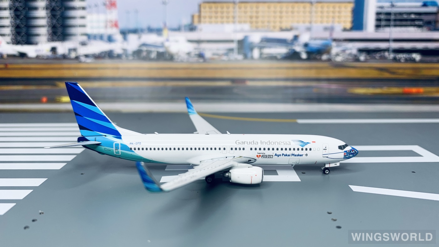 Phoenix 1:400 PH11691 Garuda Indonesia 印度尼西亚鹰航 Boeing 737-800 PK-GFQ