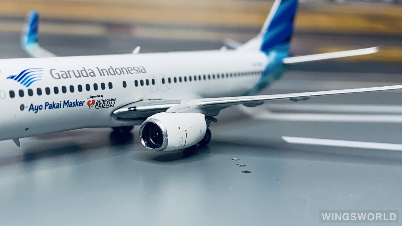 Phoenix 1:400 PH11691 Garuda Indonesia 印度尼西亚鹰航 Boeing 737-800 PK-GFQ