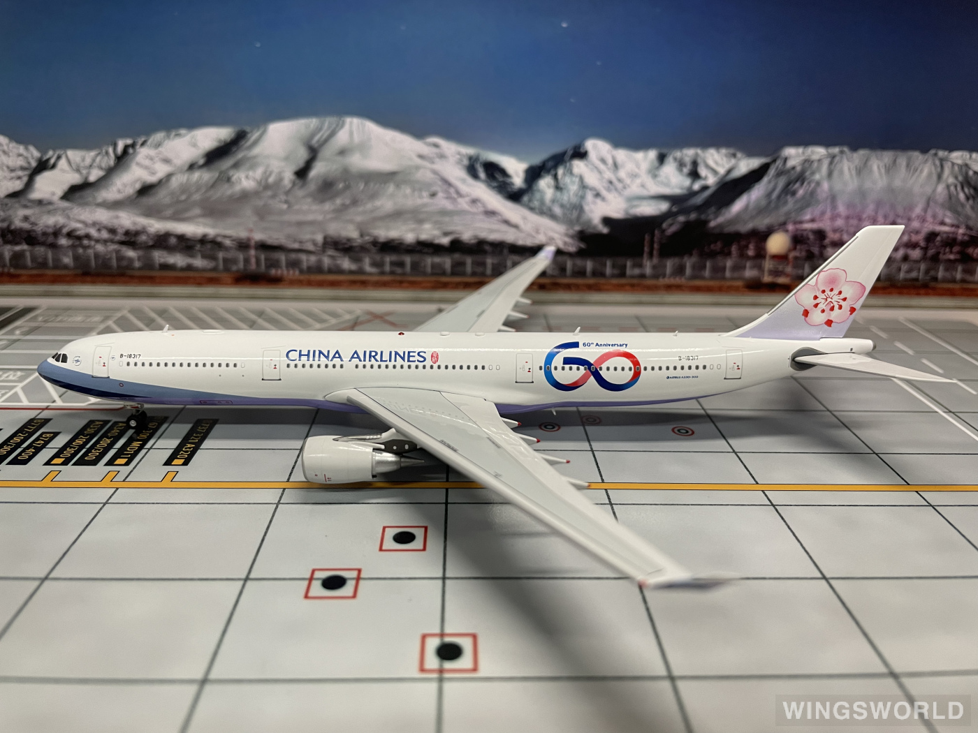 Aviation400 1:400 AV4059 China Airlines 中华航空 Airbus A330-300 B-18317