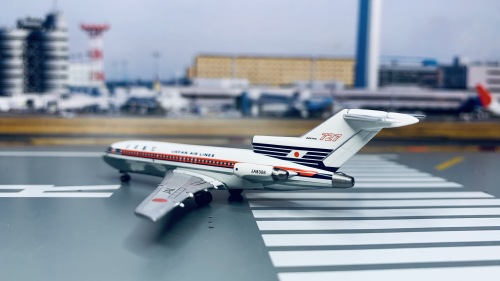 Japan Airlines 日本航空 Boeing 727-100 JA8308 1960s - delivery colors. Named Japan Airlines 日本航空 Boeing 727-100 JA8308 1960s - delivery colors. Named