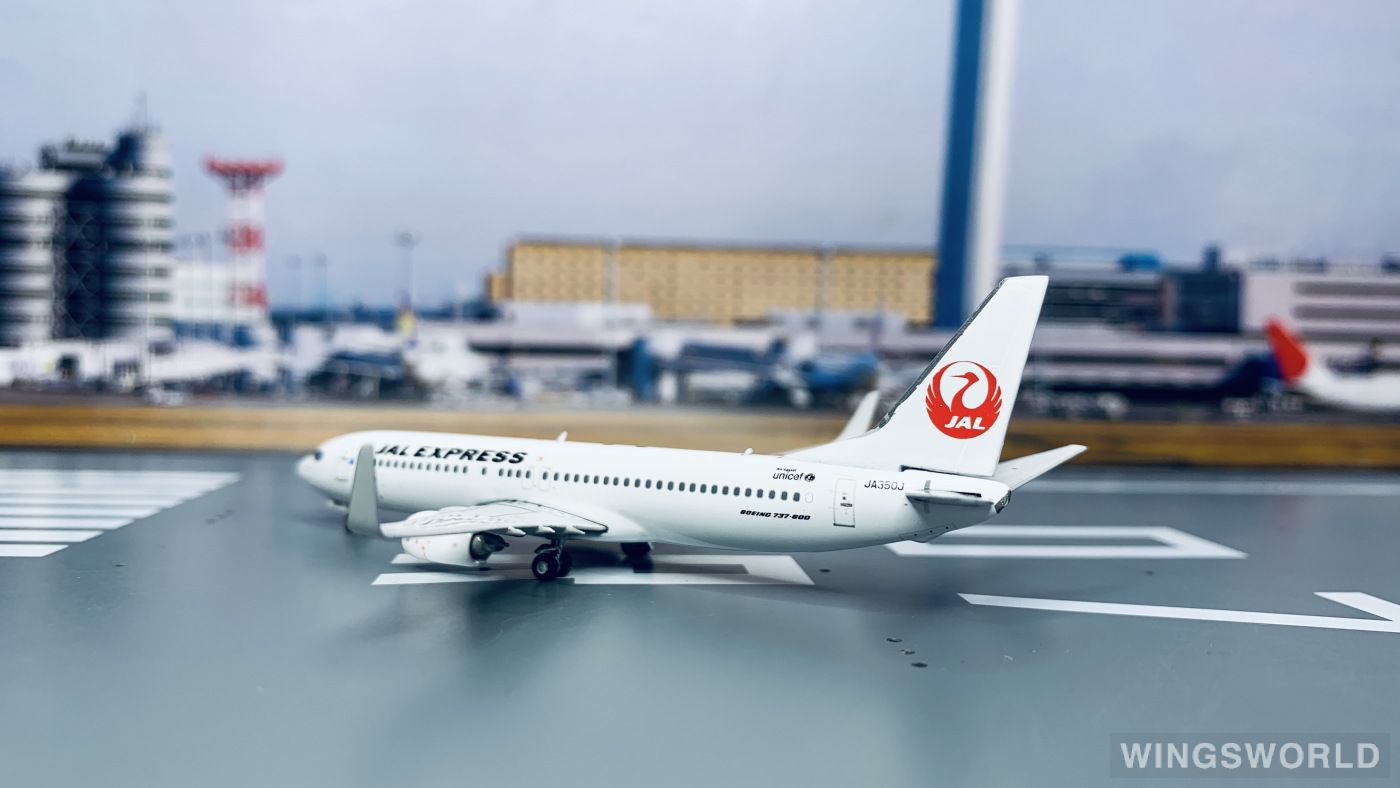 Phoenix 1:400 PH11210 Japan Airlines 日本航空 Boeing 737-800 JA350J