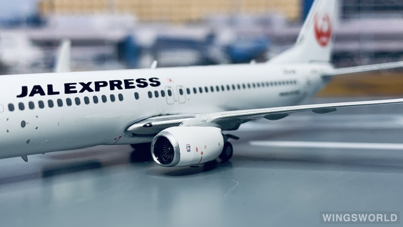 Phoenix 1:400 PH11210 Japan Airlines 日本航空 Boeing 737-800 JA350J