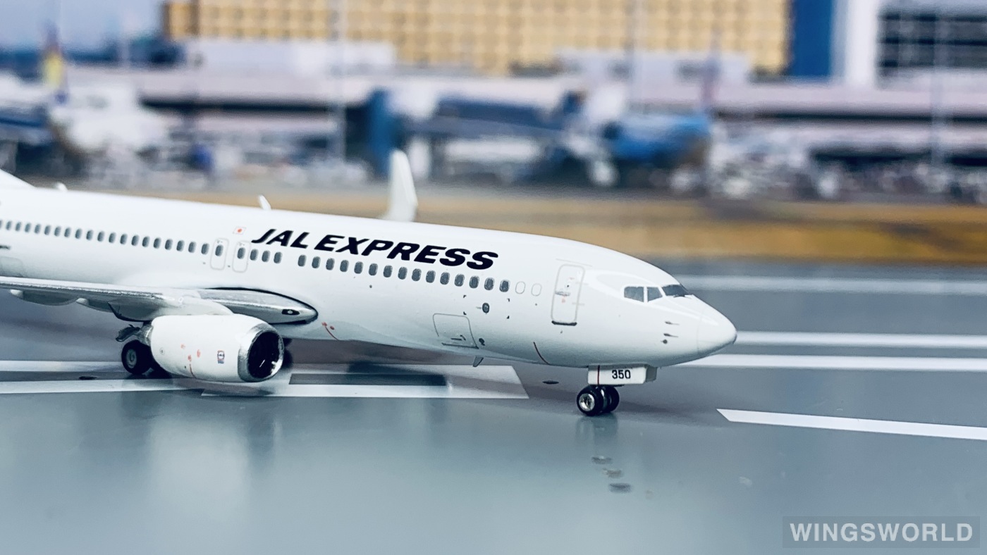 Phoenix 1:400 PH11210 Japan Airlines 日本航空 Boeing 737-800 JA350J