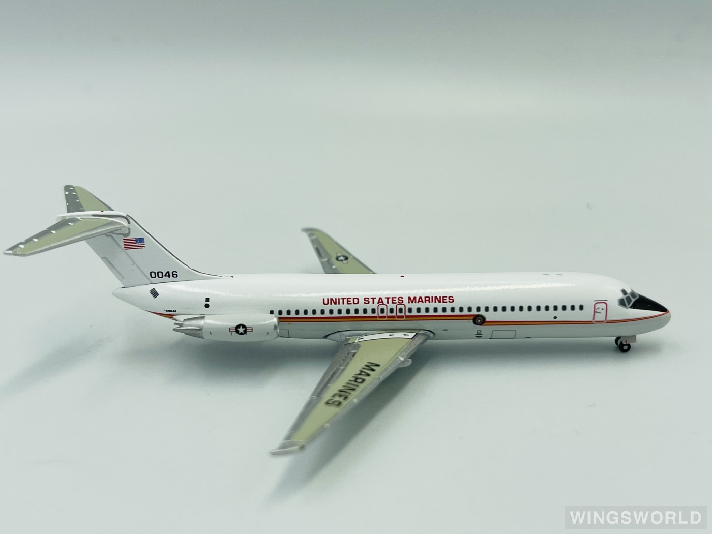 Jet-X 1:400 JX496 USMC 美国海军陆战队 McDonnell Douglas DC-9 0046