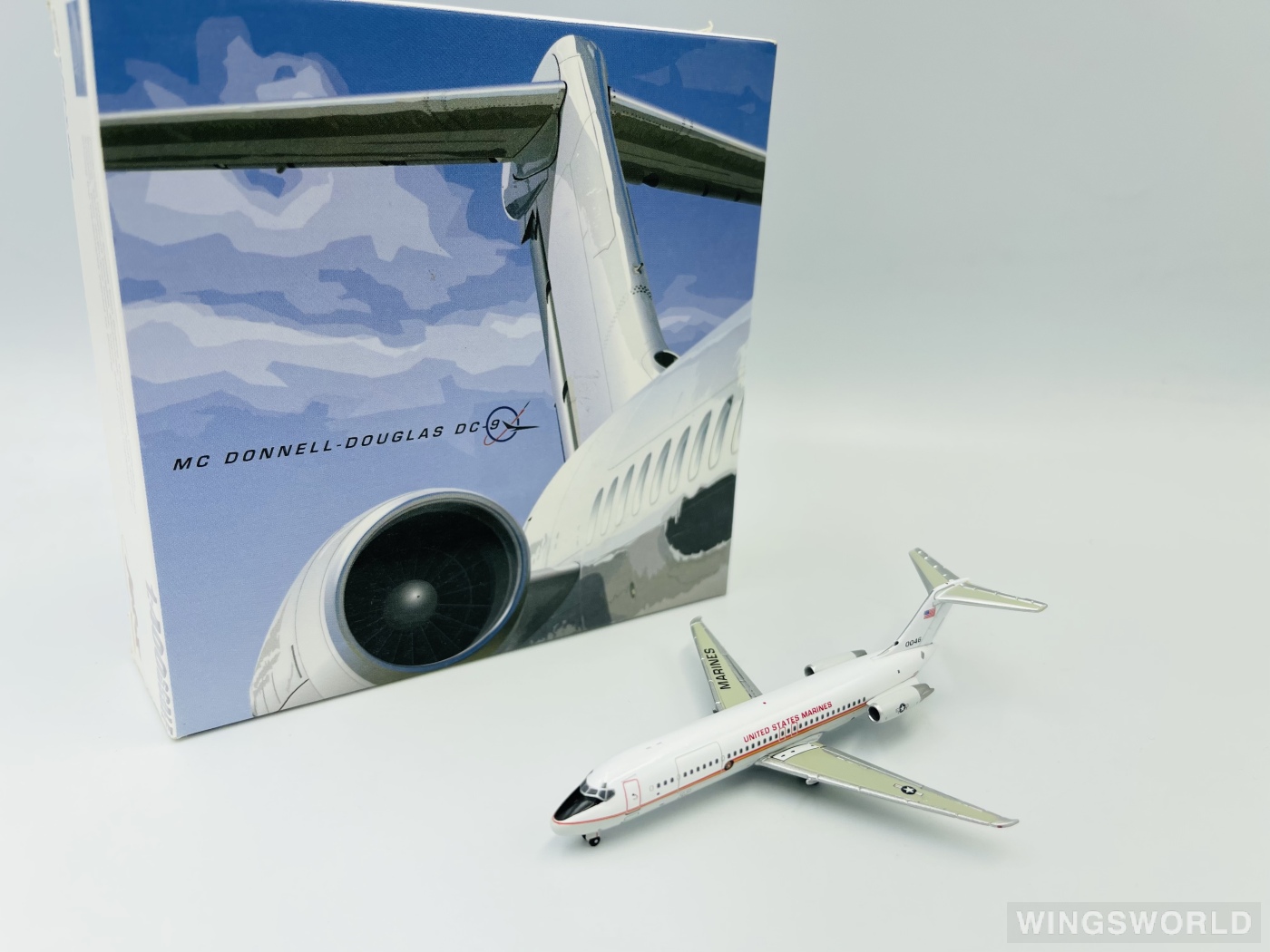 Jet-X 1:400 JX496 USMC 美国海军陆战队 McDonnell Douglas DC-9 0046