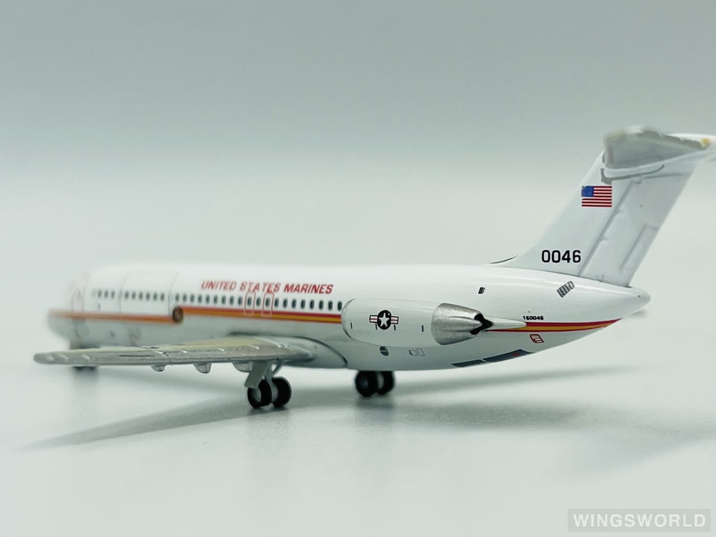 Jet-X 1:400 JX496 USMC 美国海军陆战队 McDonnell Douglas DC-9 0046