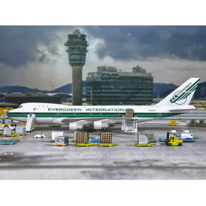 Evergreen International Airlines 长青国际航空 Boeing 747-100 N481EV  ACN481EV AeroClassics 1:400