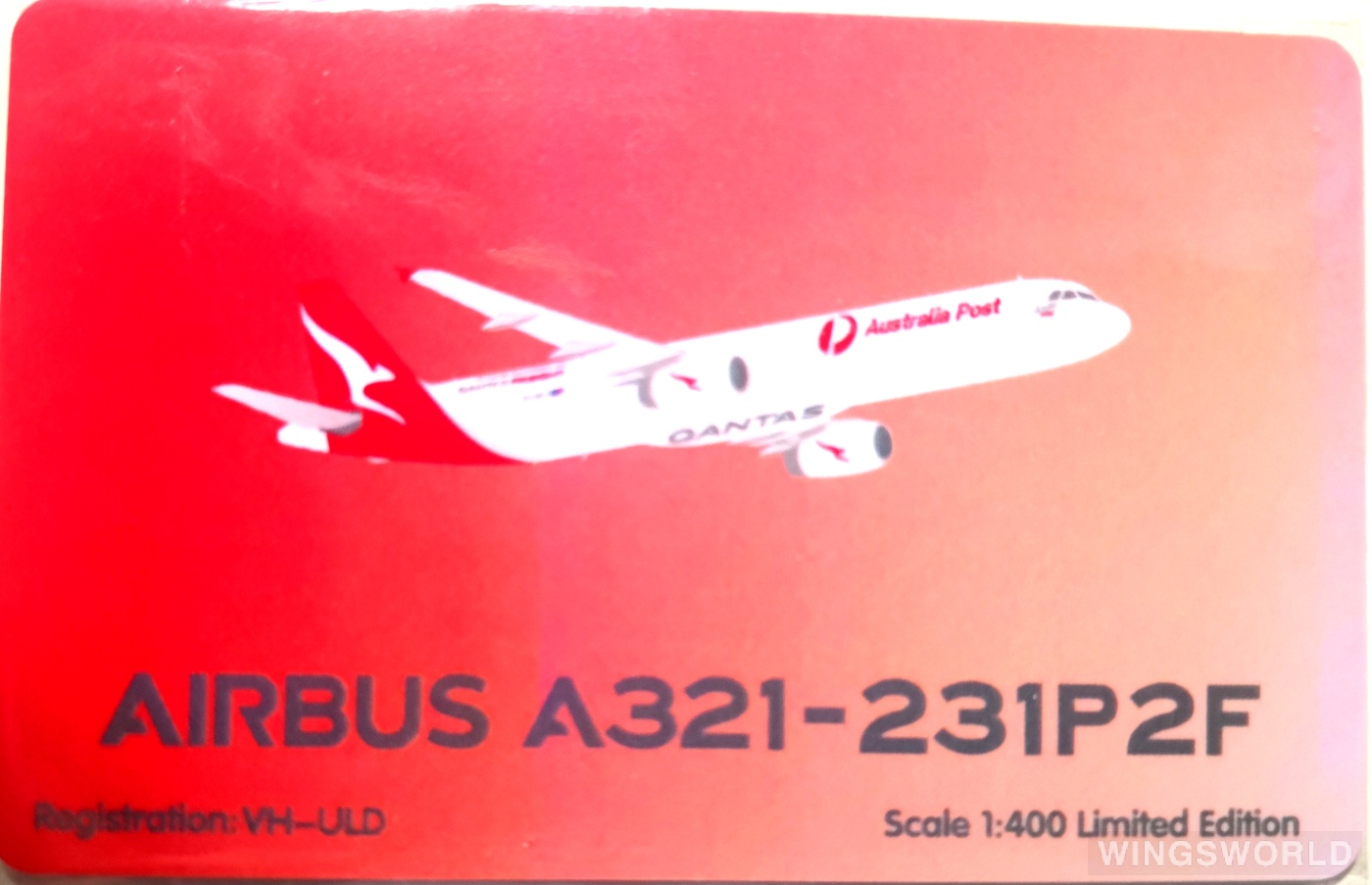 HYJLwings 1:400 HYJL81070 Qantas 澳洲航空 Airbus A321 VH-ULD