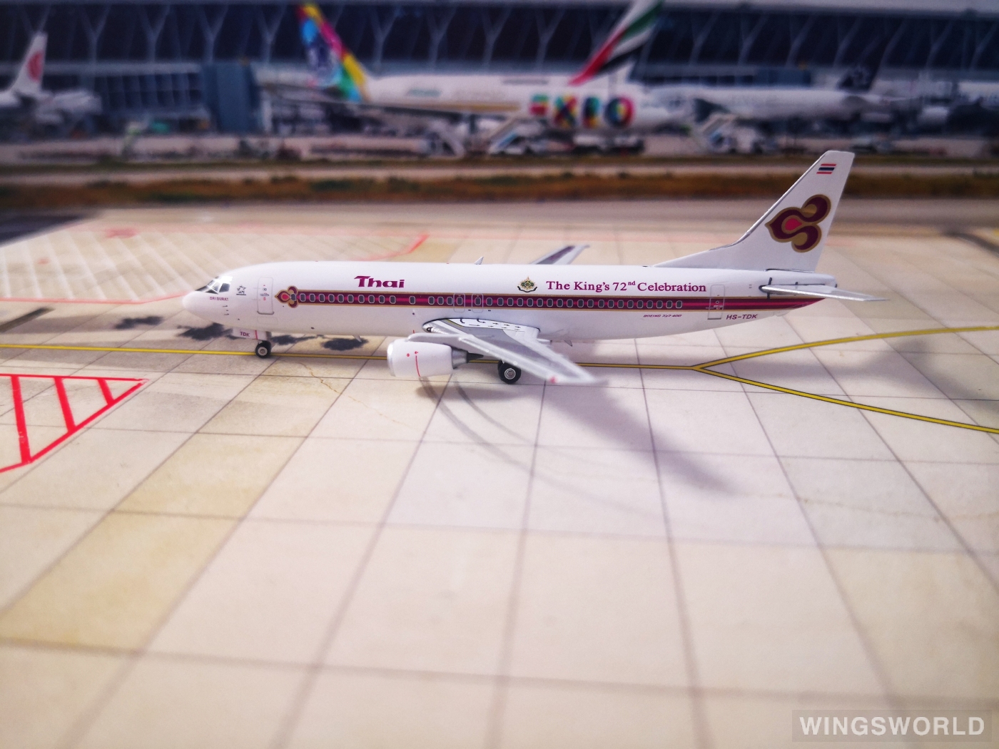 Phoenix 1:400 Boeing 737-400 Thai Airways 泰国国际航空
