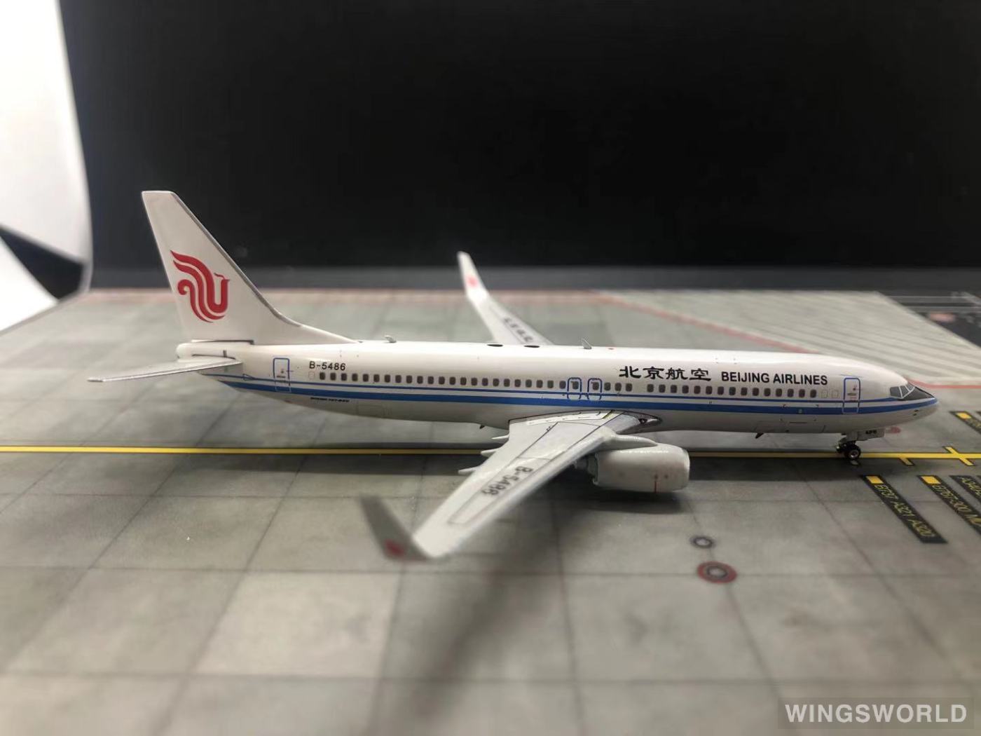 Phoenix 1:400 PH11492 Beijing Airline 北京航空 Boeing 737-800 B-5486