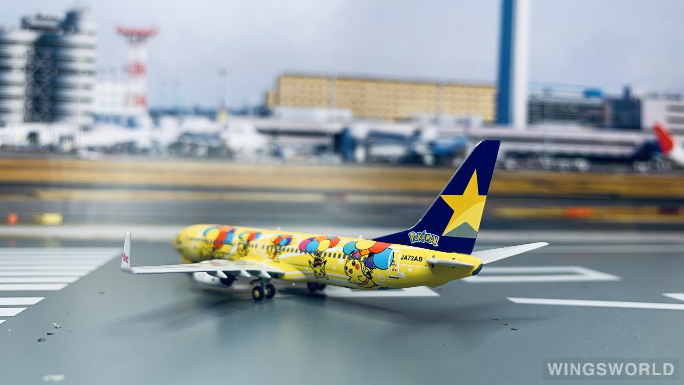 NGmodels 1:400 NG58111 Skymark Airlines 天马航空 Boeing 737-800 JA73AB