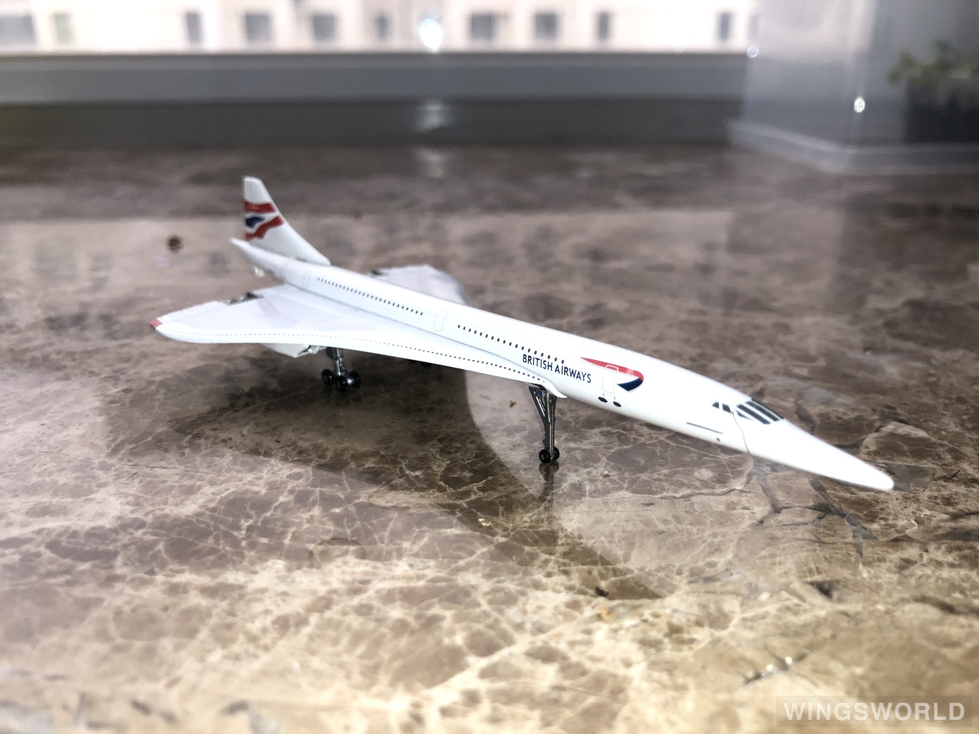 Geminijets 1:400 3557355 British Airways 英国航空 Concorde G-BOAC