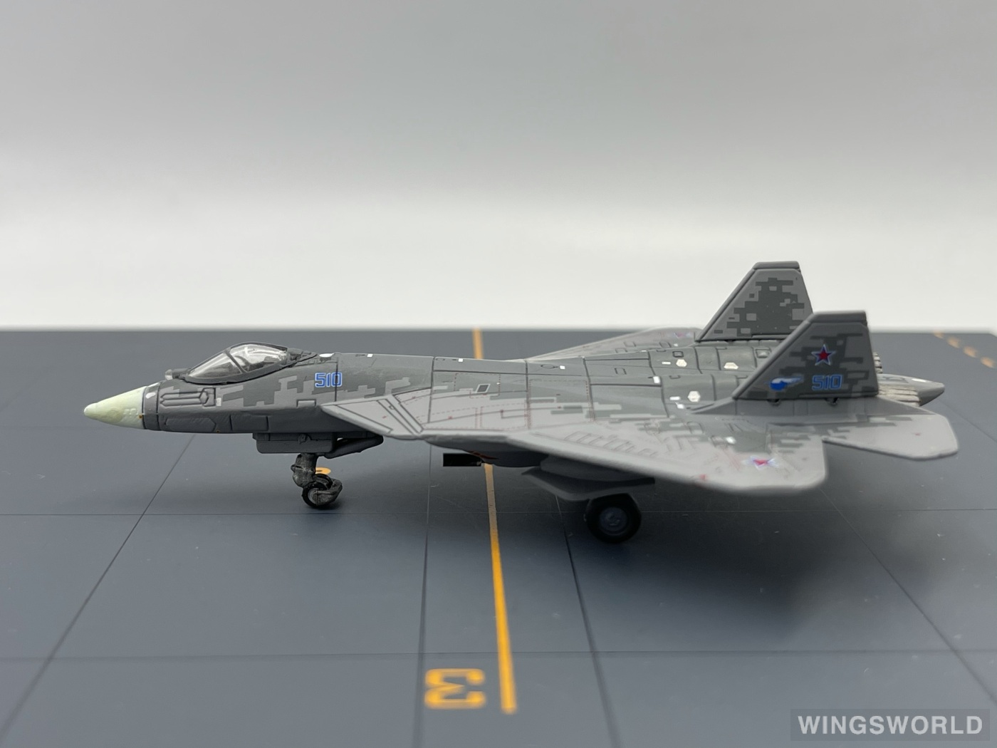 Herpa 1:200 570732 Sukhoi Aircraft Corporation 苏霍伊飞机公司 Sukhoi Su-57 510
