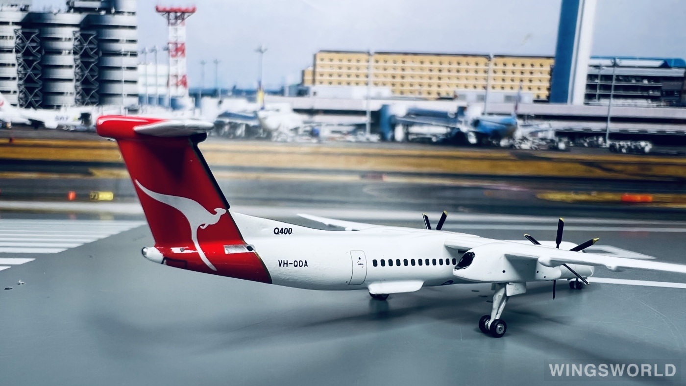 Geminijets 1:400 GJQFA734 QantasLink 澳洲连线航空 Bombardier Dash 8-400 VH-QOA
