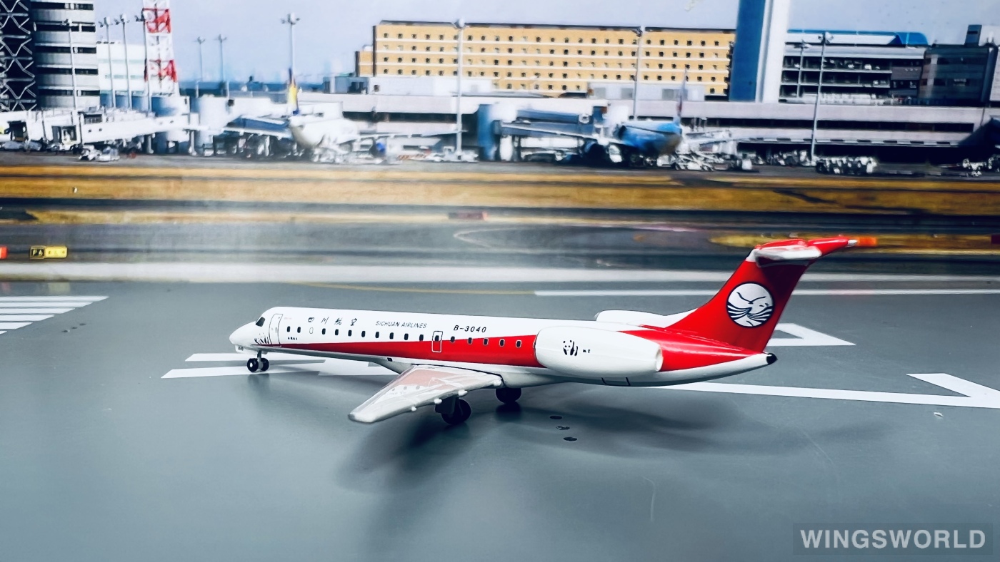 Golden Wings 1:400 GWB3040 Sichuan Airlines 四川航空 Embraer ERJ-145 B-3040